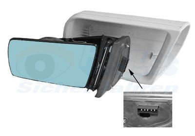 Retrovisor izquierdo VAN Wezel 3031807